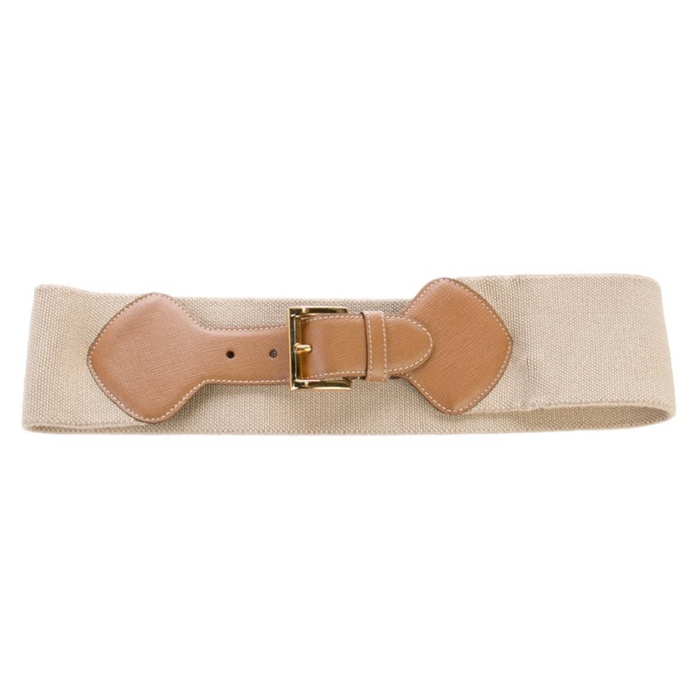 PRADA Neutral Waist Belt Small